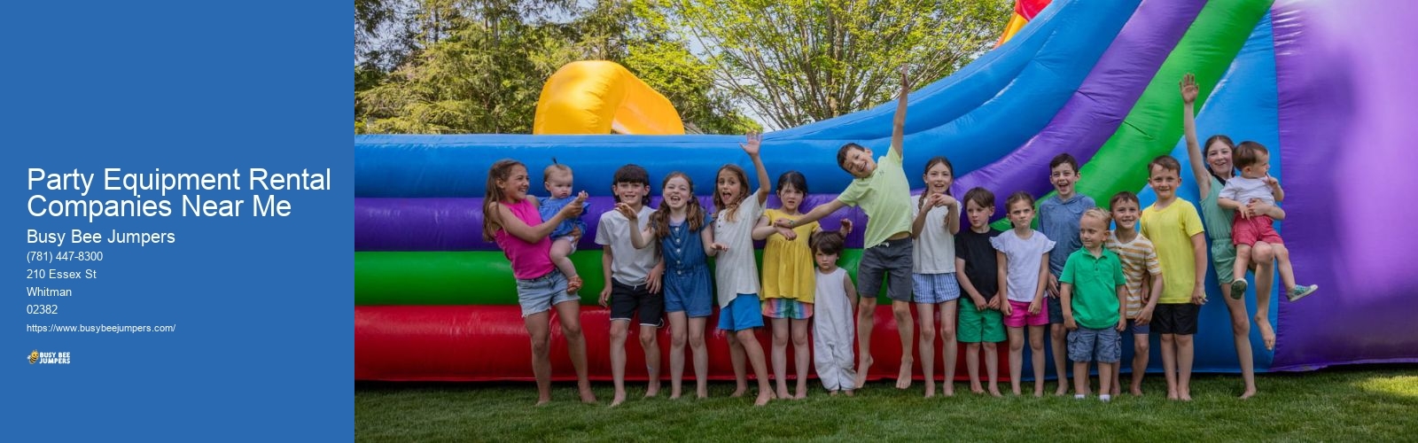 Party Equipment Rental Companies Near Me